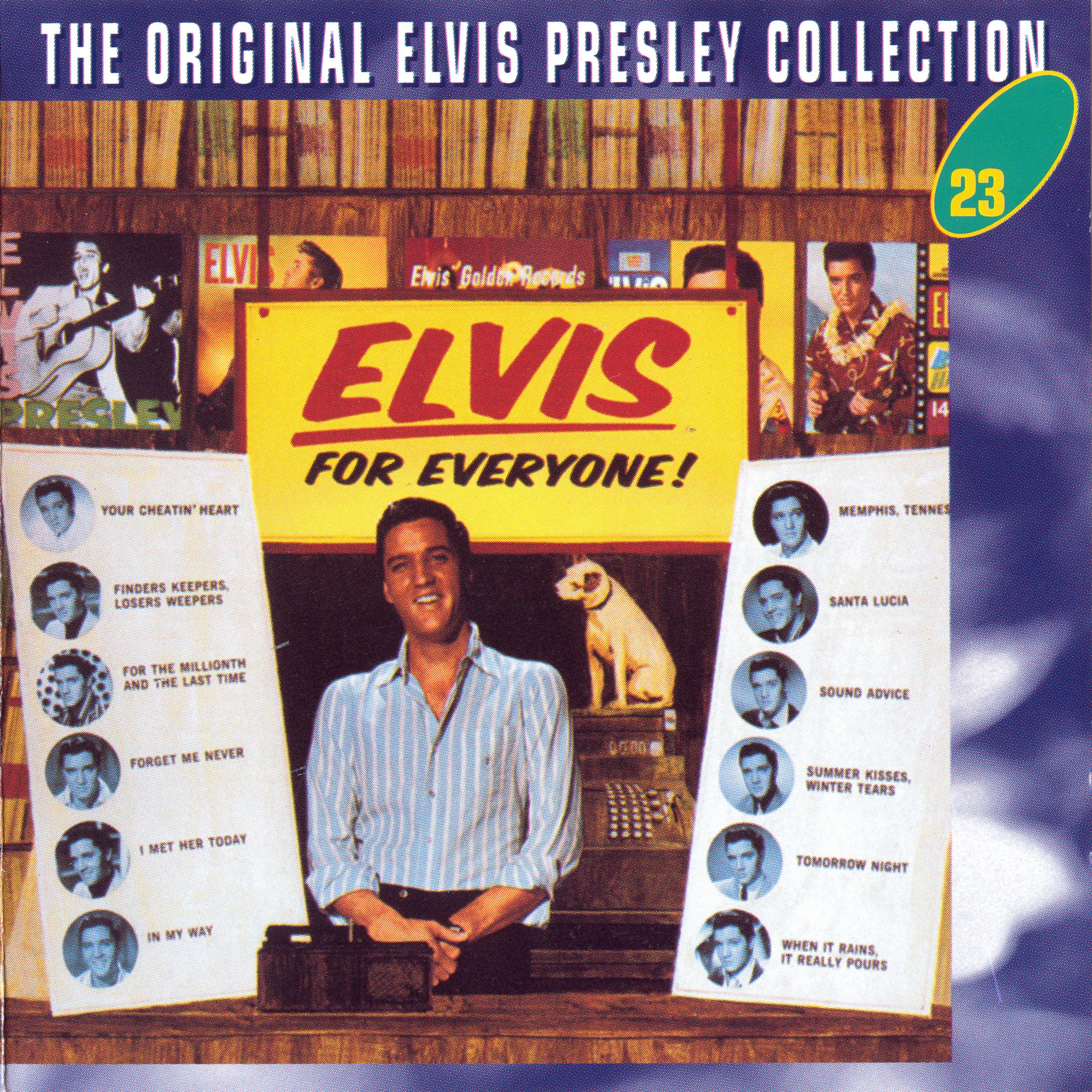 Elvis Presley  The Original Elvis Presley Collection 23; Elvis For Everyone! : Front